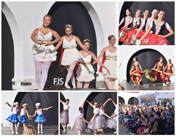 Imágenes del evento artístico/Francisco Javier Santana.